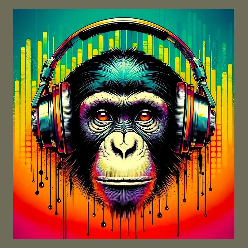 Schimpansen-Affe