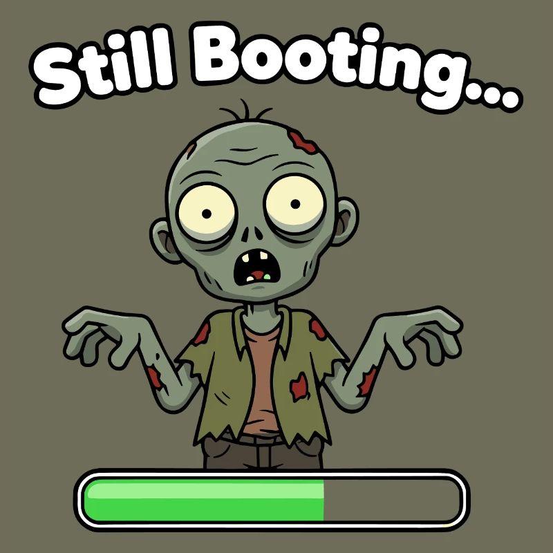 Zombie Still Booting Loading Bar