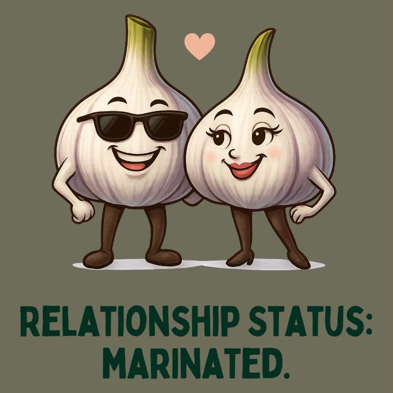 Relation à l’ail Statut Mariné Dessin animé