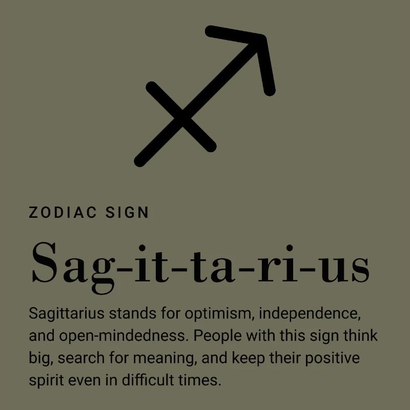 Sagittarius - Zodiac Sign