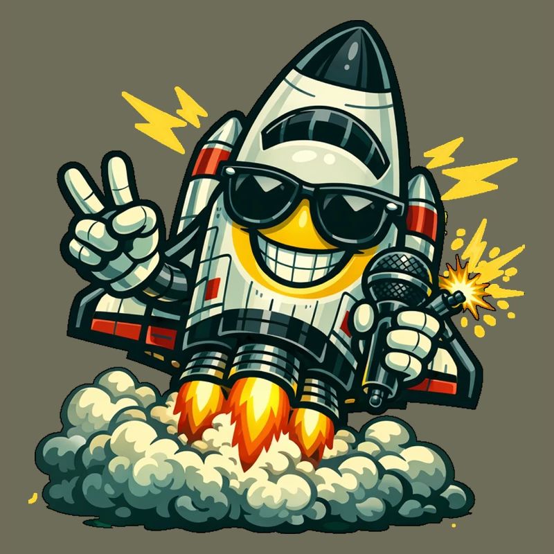 Canard Fusée Spatiale avec Micro