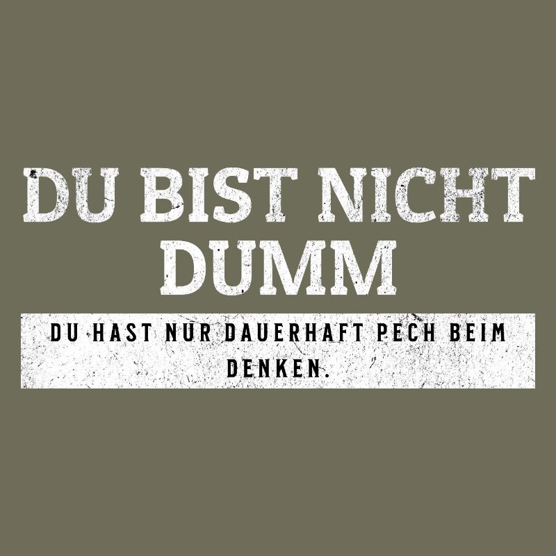 SARKASMUS - Dauerhaft Pech beim Denken