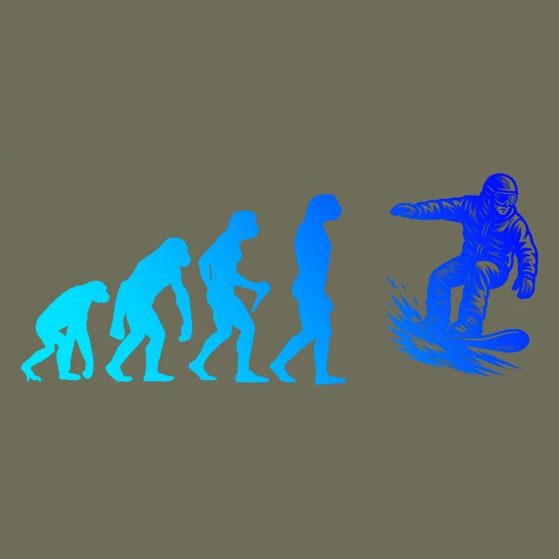 Modern Snowboard Artwork