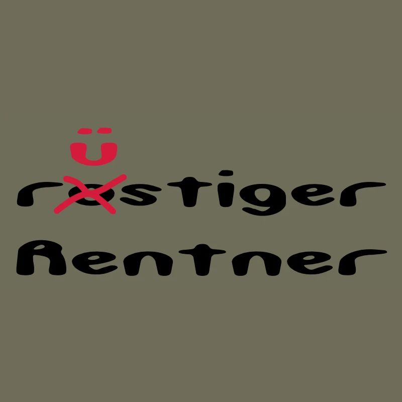 rusty / sprightly pensioner