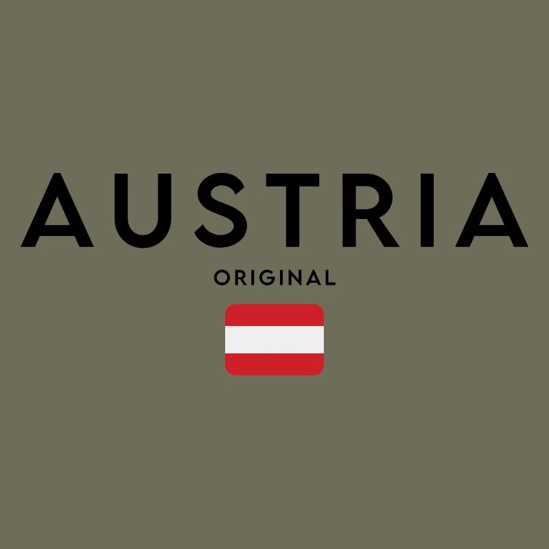 Austrian pride, minimalist sleek design