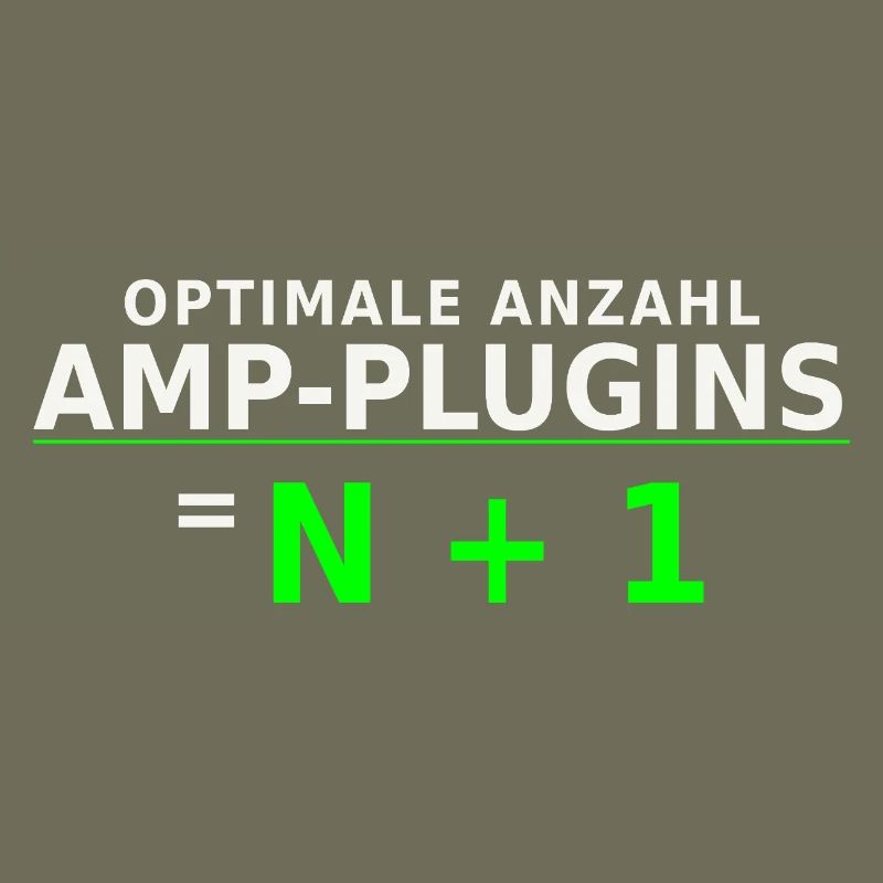 Optimale Anzahl Amp-Plugins = N + 1