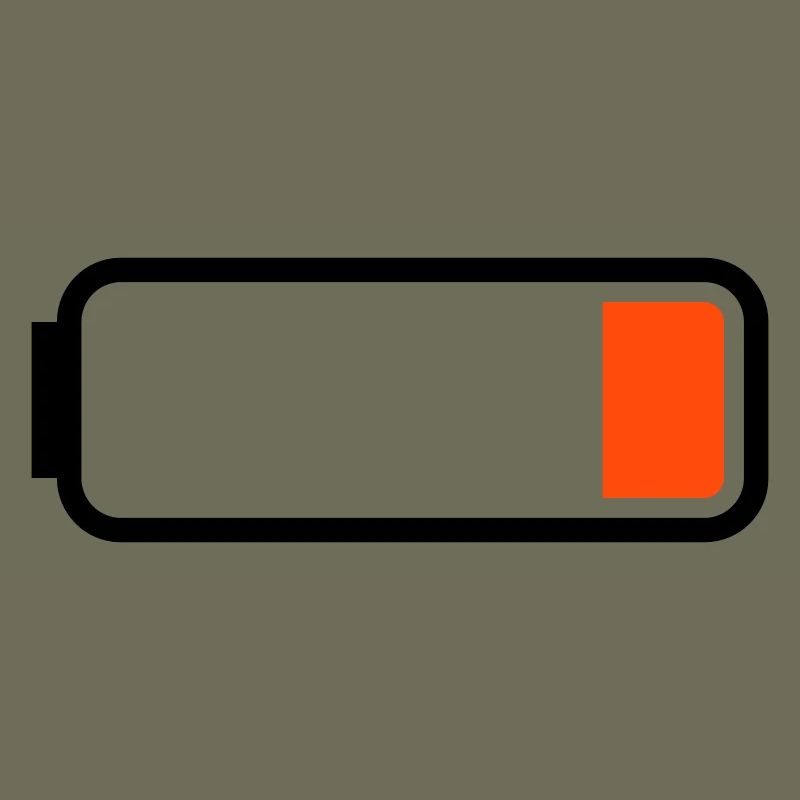 Batterie plat