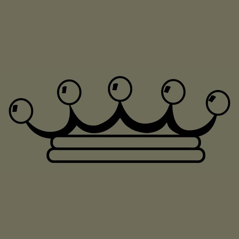 Logo simple crown