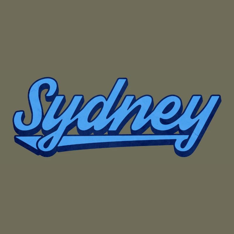 Sydney Ocean Script Logo