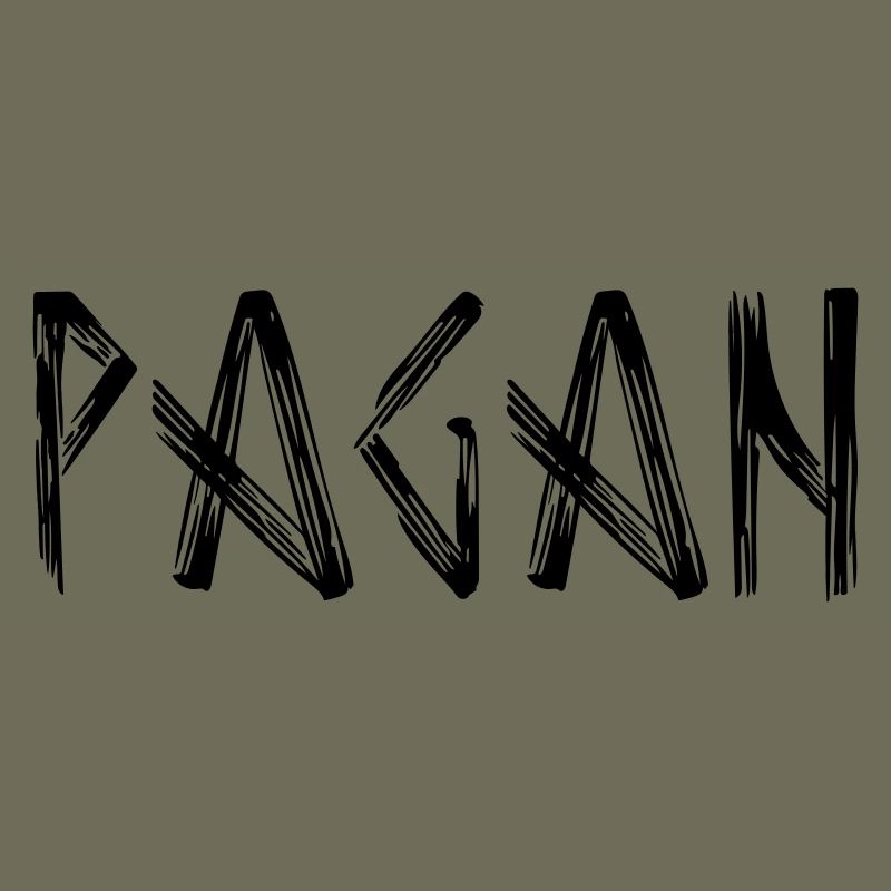 Pagan lettering logo