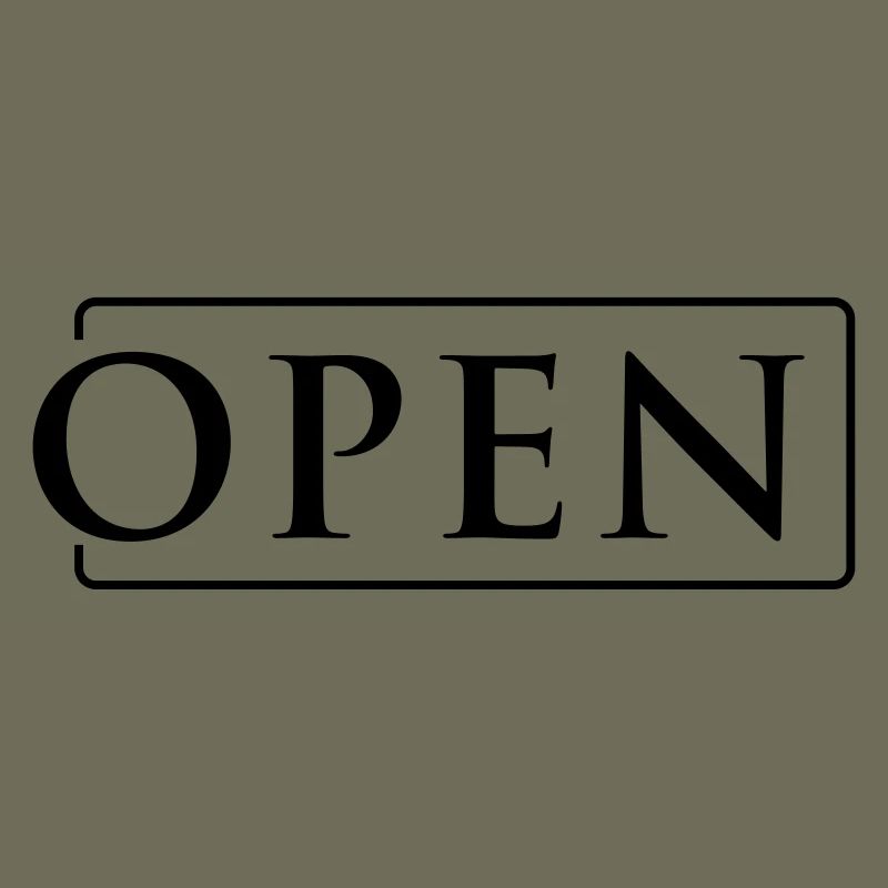 OPEN in Rahmen