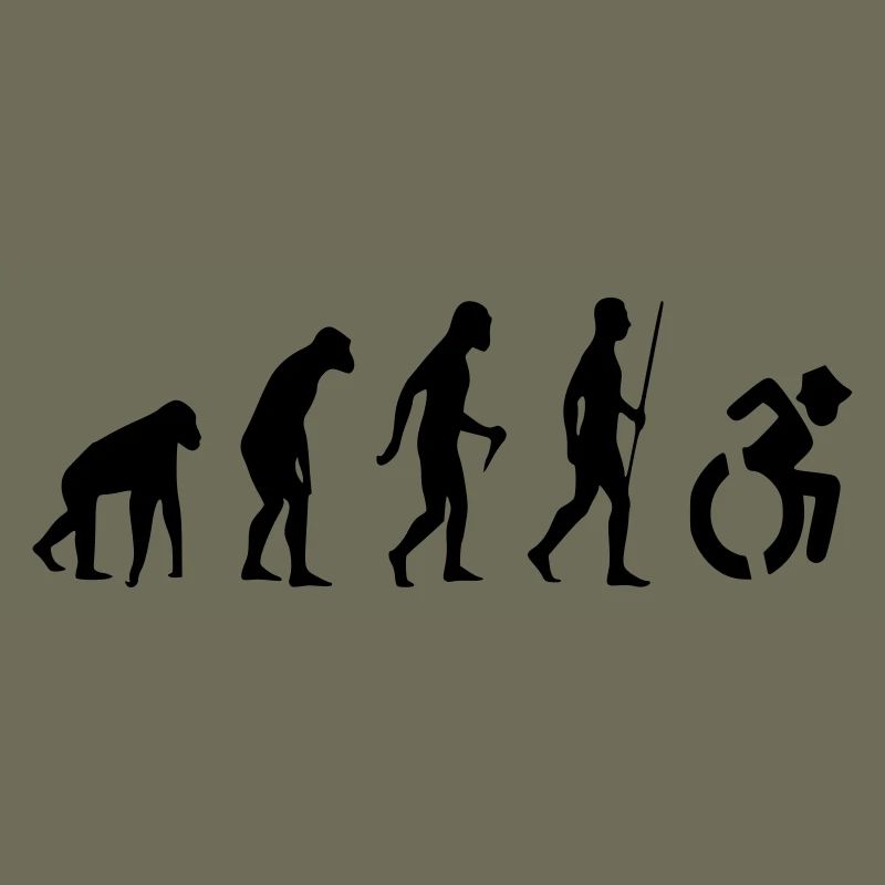 Evolution Rollstuhl. Die Rollstuhl-Evolution *