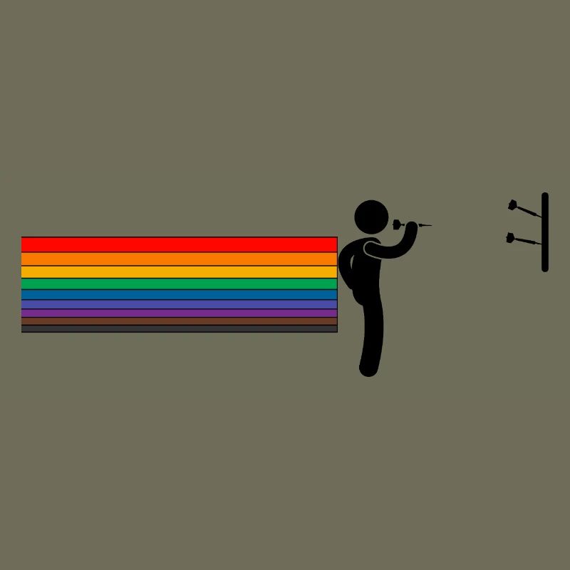 Rainbow Darter – Throw with Pride