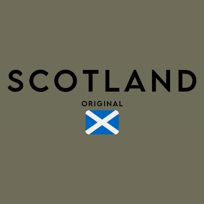 J’adore l’Ecosse, le drapeau écossais