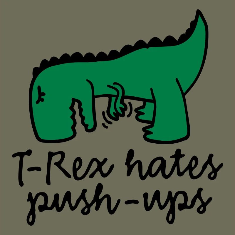 T-Rex hates push-ups