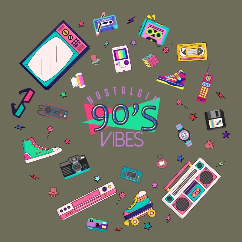 Nostalgic 90s vibes