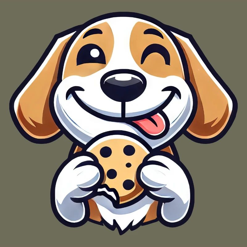Beagle Dog Dessert Cookie Candy