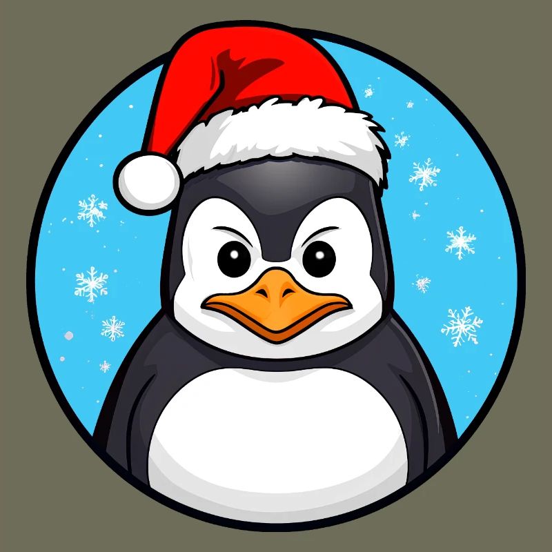 Pingouin de Noël