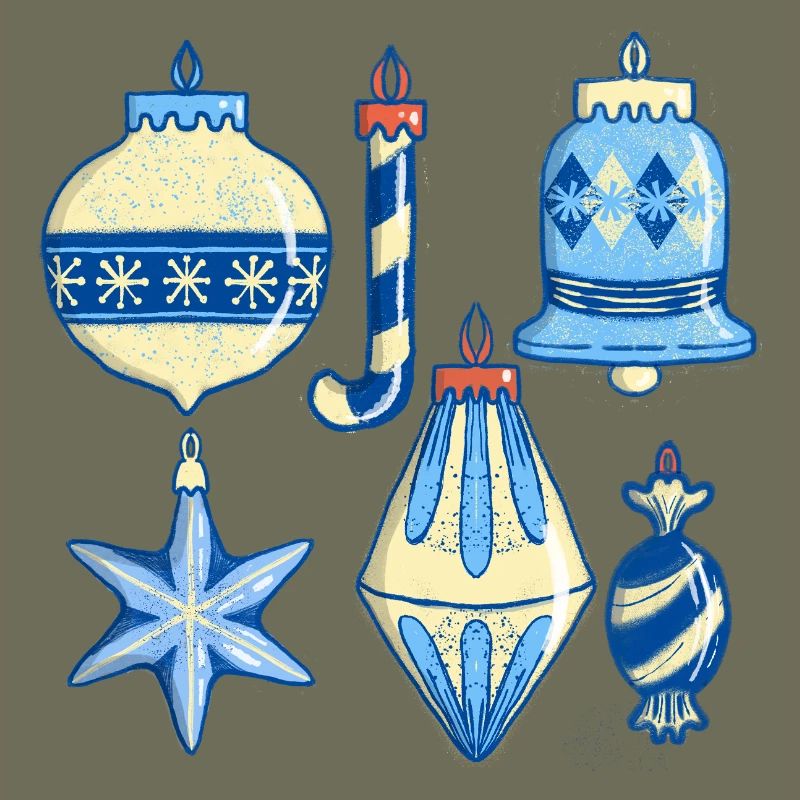 Frosty Ornaments