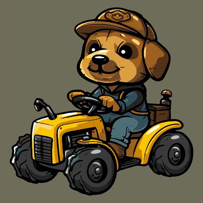 Whale Tractor Farmer