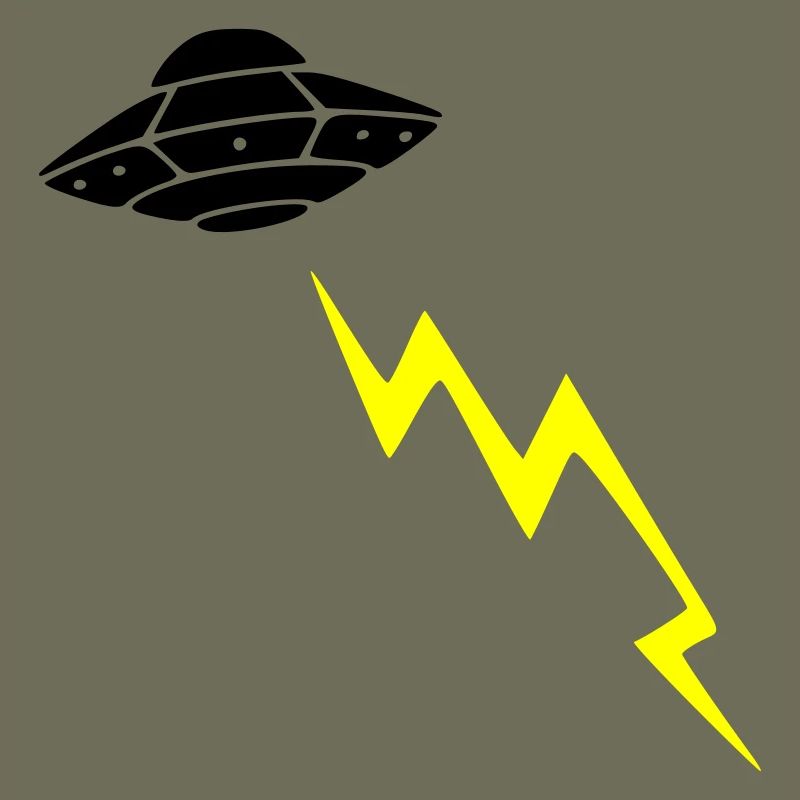 Invasion d’OVNIs, attaque éclair Vector extraterrestre