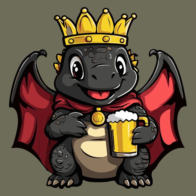 Dinosaur Stegosaurus Beer King