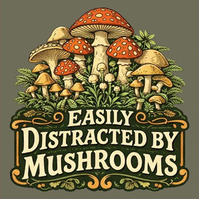 Facilement distrait par les champignons