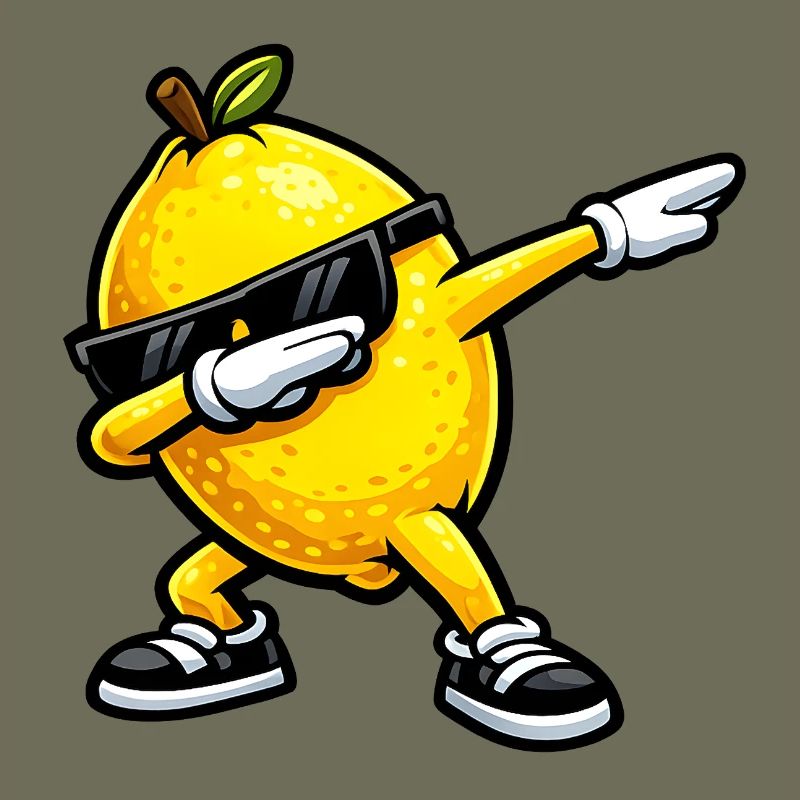 Dabbing Zitrone