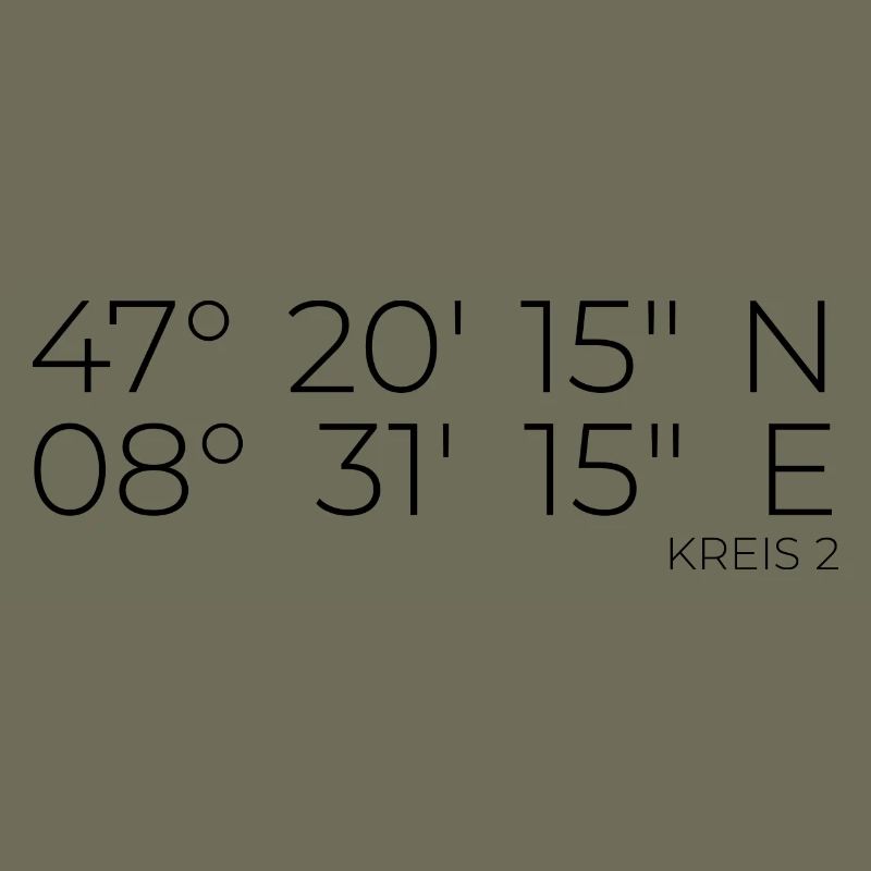 Coordinates District 2 Zurich