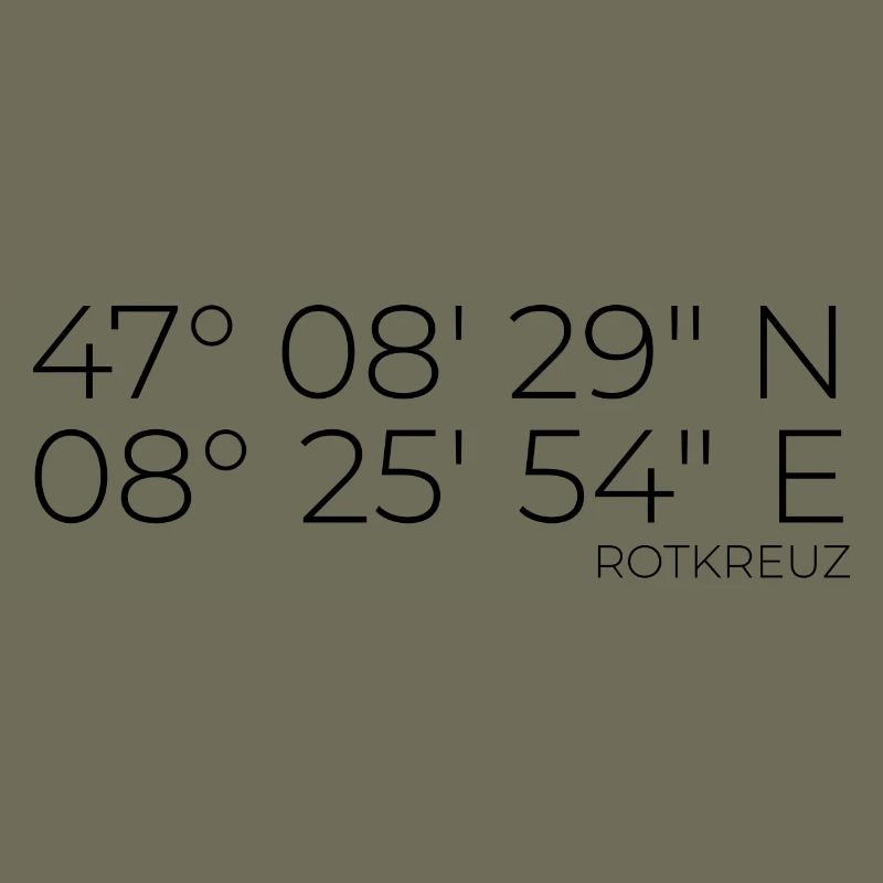 Coordinates Rotkreuz Canton Zug