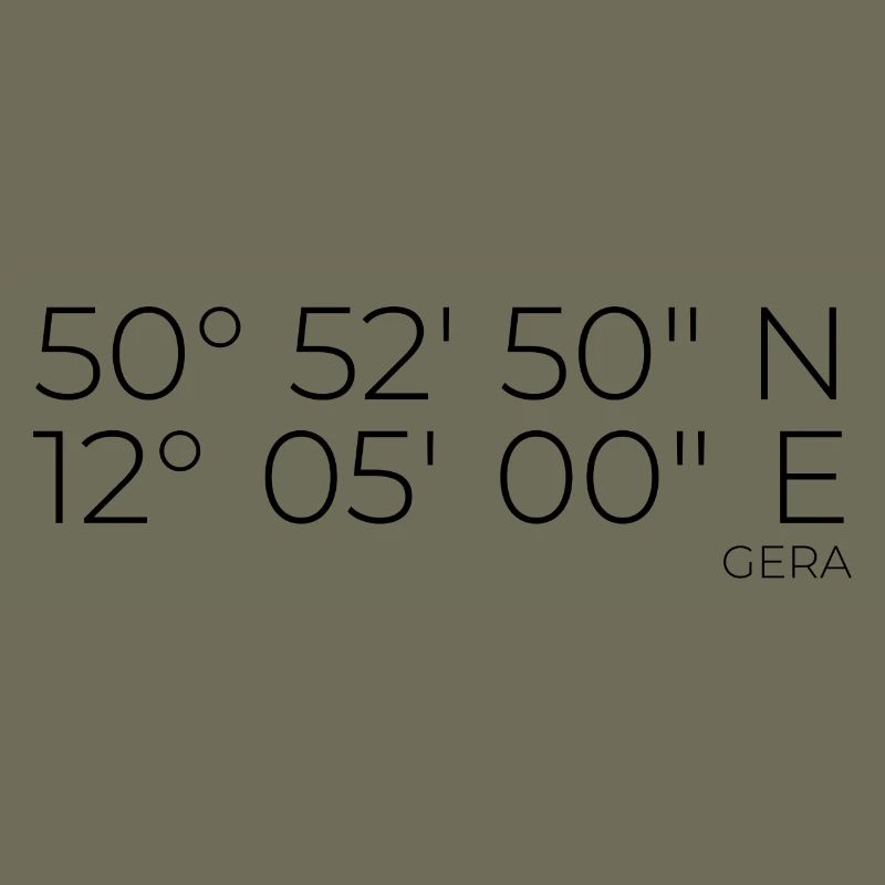 Coordinates Gera