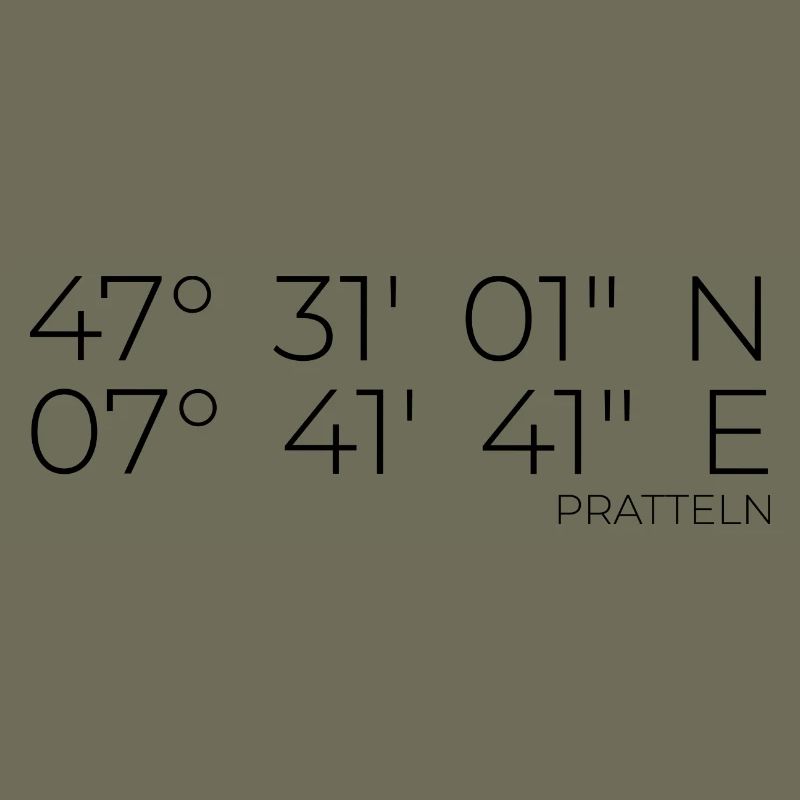 coordinates Pratteln Switzerland