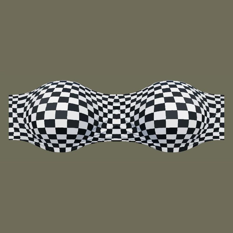 Folded Checkered Patterns