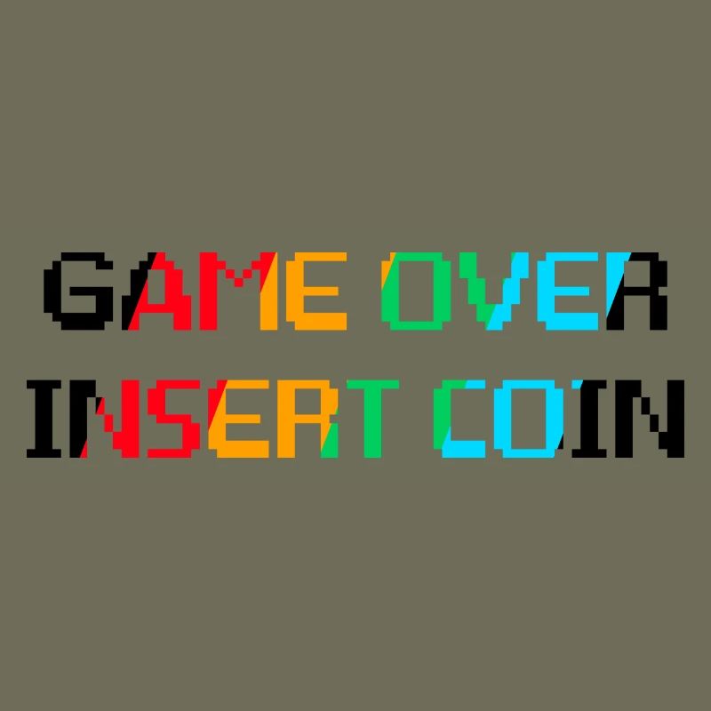 Game Over Insert Coin