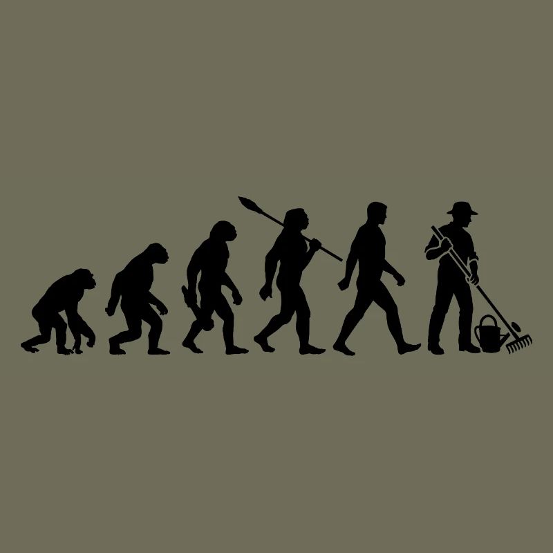 Evolution - Jardinier - Jardin - Jardinage