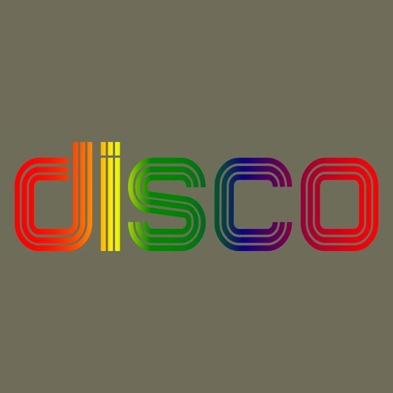 Disco Spectrum Neon Retro
