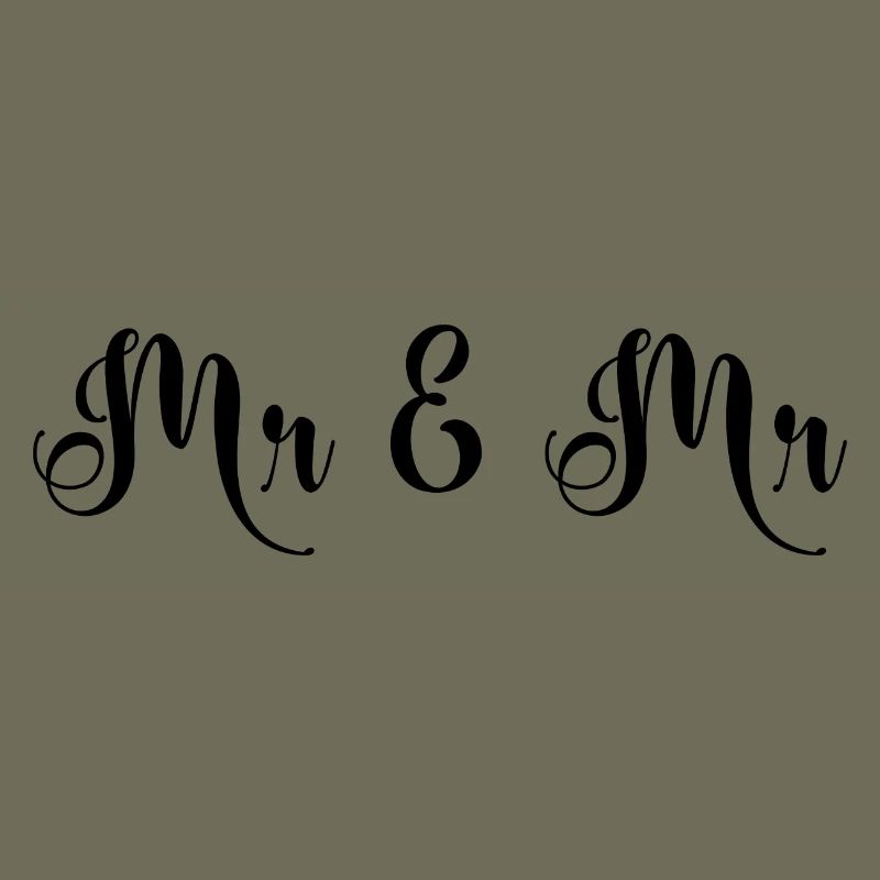 Mr & Mr Hochzeit Design