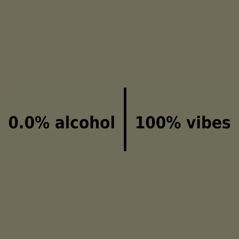 0.0% Alcohol | 100% Vibes
