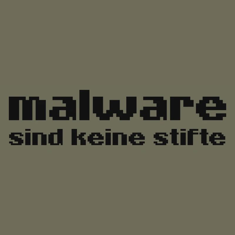 Malware sind keine Stifte