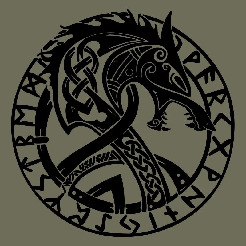 Fenrir und Runen