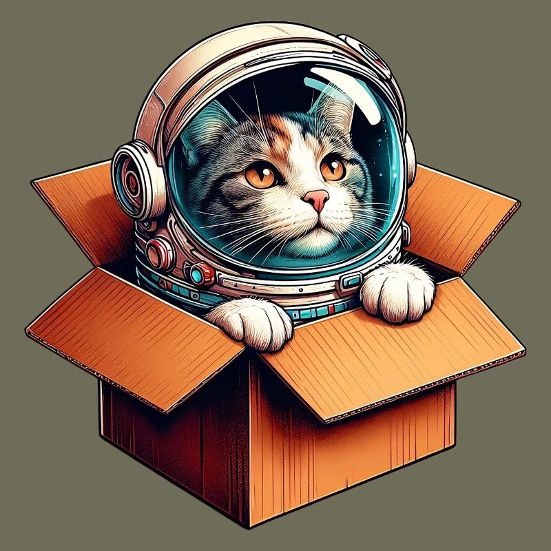 Astronaut Cat