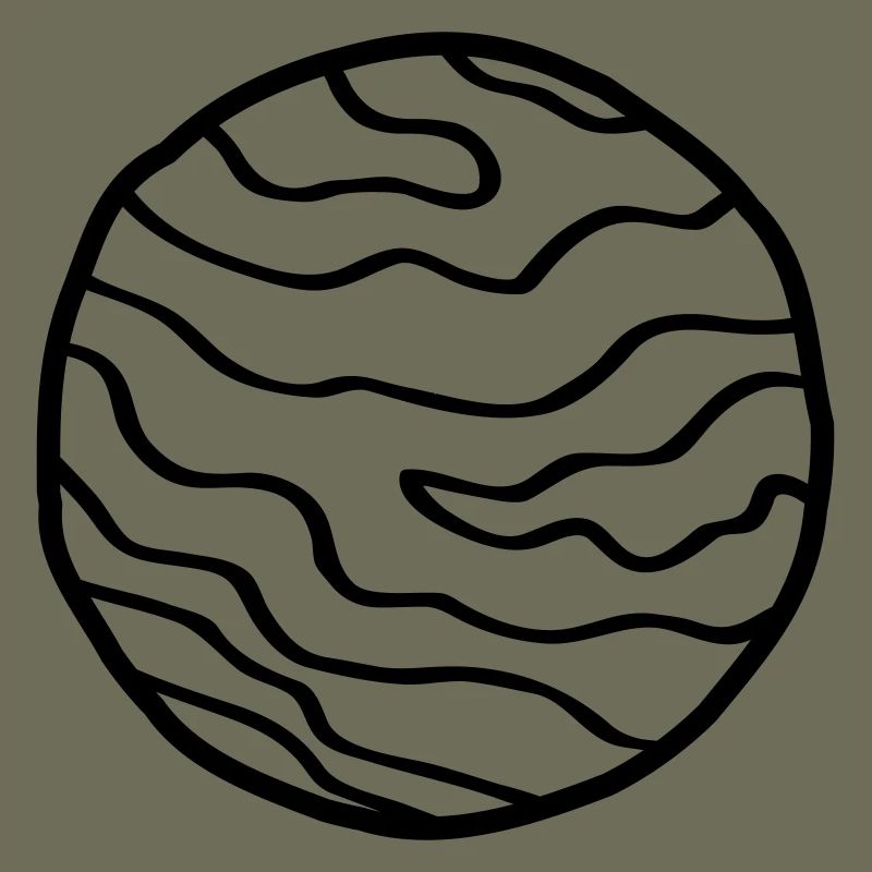 Planète Simple Space Doodle