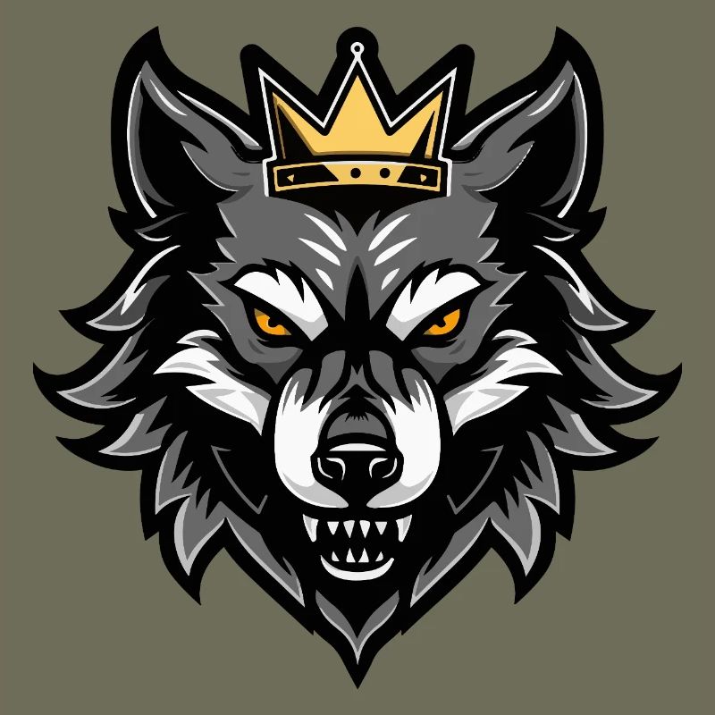 Bär Kopf Krone