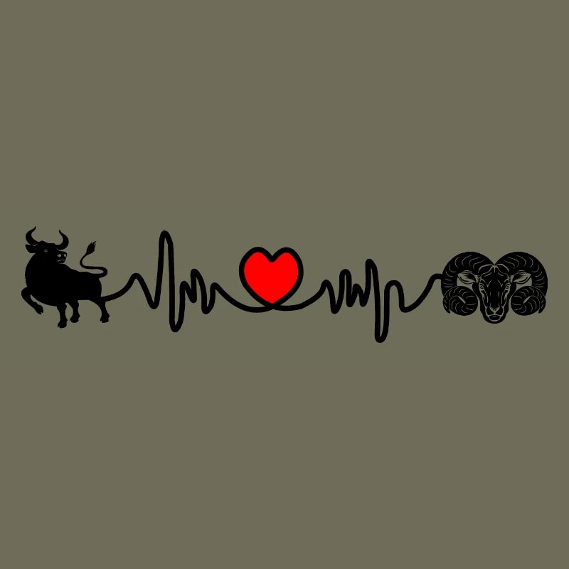 Herzfrequenz Cardio Stier Widder