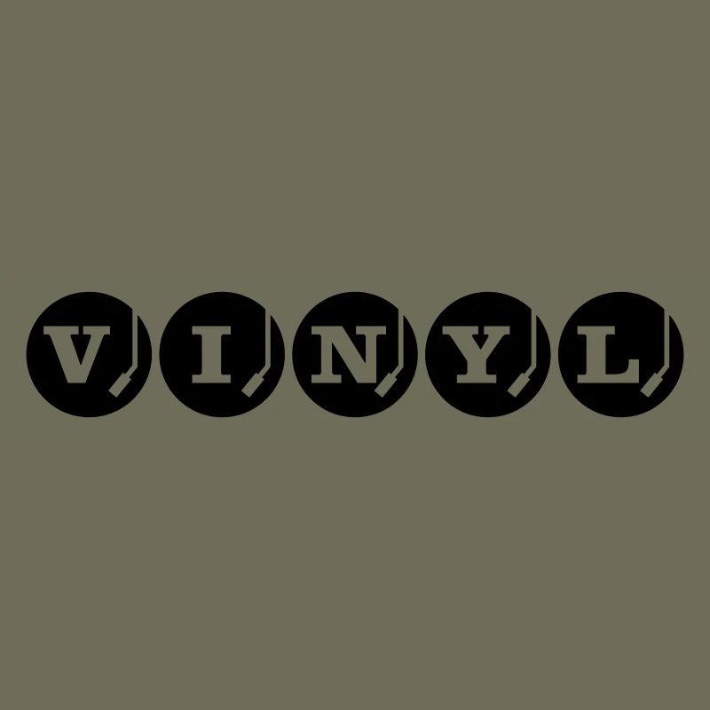 VINYL Schallplatten Design DJ