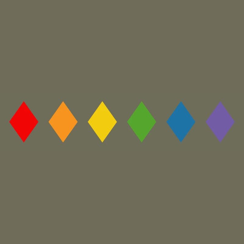 Rainbow Rhombus
