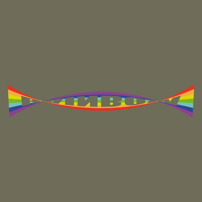 Variation du drapeau arc-en-ciel