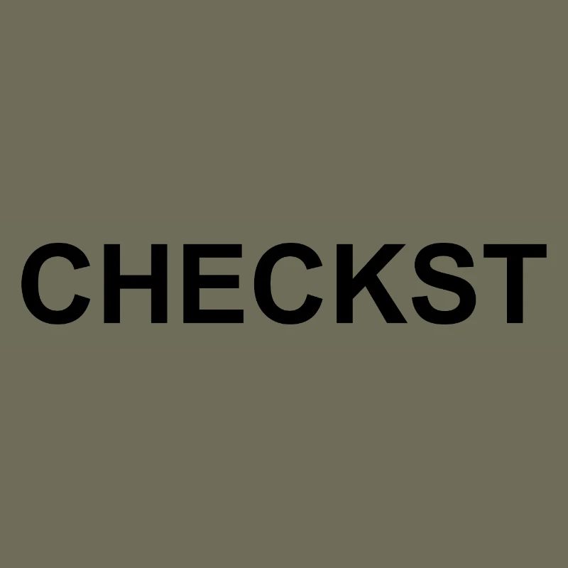 checkst schwarz