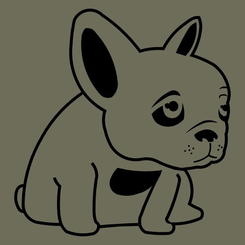 Trauriger Frenchie