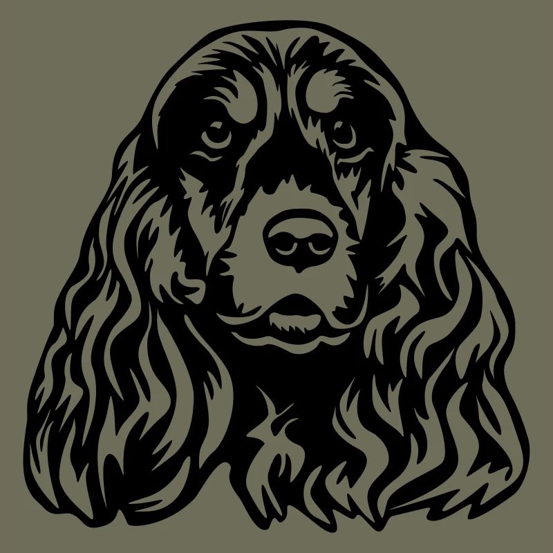 Cocker Spaniel Kopf